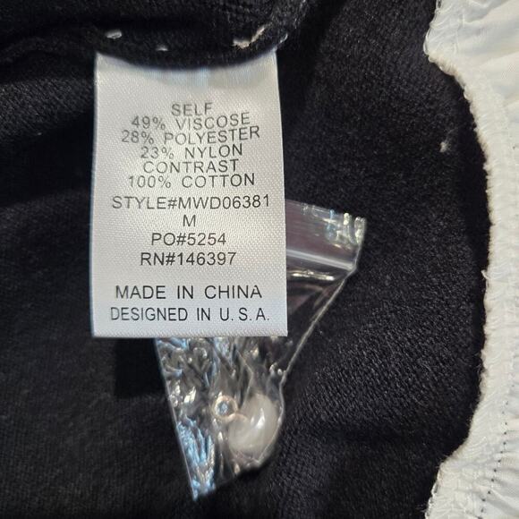 NWT Endless Blu Victoria Sweater Dress Faux Pearl Details Sz M Boardroom Chic - Picture 13 of 13